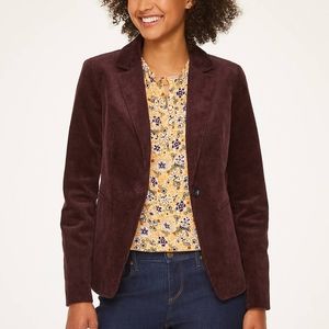LOFT CORDUROY BLAZER